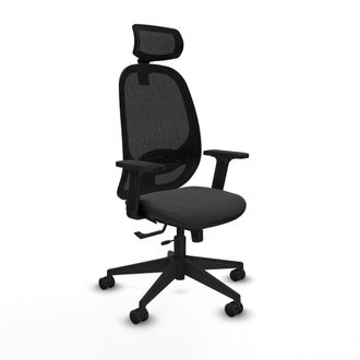Piqueras y Crespo Silla De Oficina Piqueras Y Crespo Cilanco Negro Espuma Alta Densidad