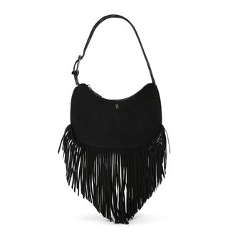 Steve Madden Womens Leather Blaize Bag Black - One Size