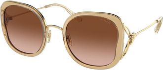 Coach HC7153B CK483 57363B Womens Sunglasses Gold Size 54