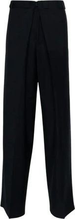 Givenchy Broeken, Heren, Blauw, L, Wijde broek