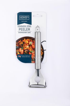 Lewis's Stainless Steel Peeler | TJ Hughes