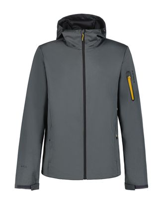 Icepeak H SOFTSHELLJACKE BRINSMADE 1 Stk. tlg. mit Kapuze f&uuml;r sportliche Aktivit&auml;ten, mit hochschliessendem Kragen
