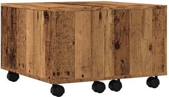 vidaXL Vidaxl - Coffee Table Old Wood 60x60x38 cm Engineered Wood