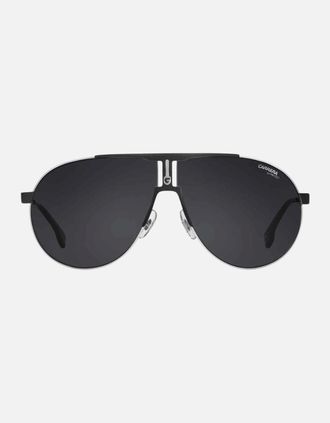 Carrera Womens Carrera Ruthenium Matte Black Sunglasses - Size: ONE size