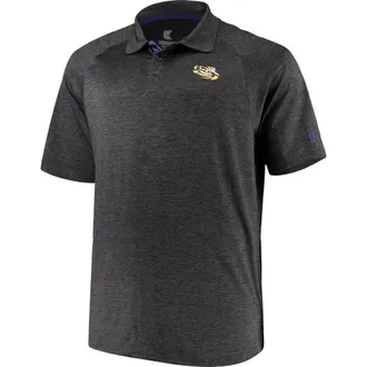 Colosseum Mens Colosseum Black LSU Tigers Big & Tall Down Swing Polo at Nordstrom, Size 6Xb