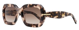 BOSS Boss Womens Faceted Geometric Sunglasses B1732GS HT8HA Pink Havana 54mm