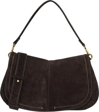 Gianni Chiarini Bolso de Hombro Redondo Helena - Bags - Mujer - Marr&oacute;n - ONE SIZE