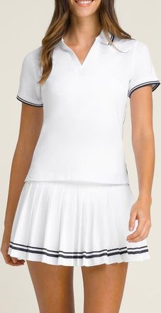 Wilson Club Polo in Bright White at Nordstrom, Size X-Small