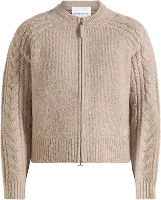Mani&egrave;re De Voir Cardigan Gaby con zip - Toni neutri