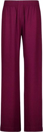 Casablanca Rechte broek - Dames - Straight fit broeken - Rood - S - Broeken
