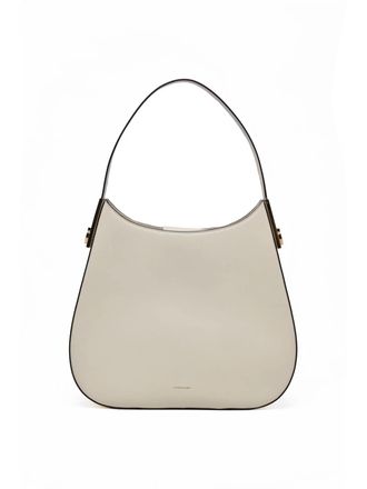 Ferragamo Spacious Hobo Bag With Suede-Lined Interior