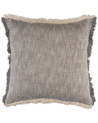 LR Home Aarna Unique Two-Tone Throw Pillow