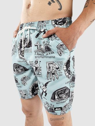 THE DUDES Beelzebud Blues Boardshorts blauw