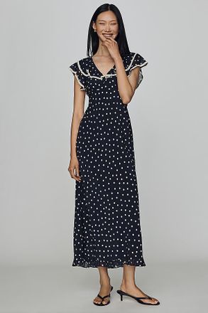 Rixo Chandra 100% Cotton Maxi Dress