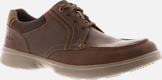 Clarks Mens Clarks Bradley Vibe Mens Shoes UK Size - Cream - Size: 11