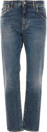 Dolce & Gabbana blue skinny jeans