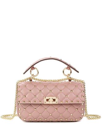 Tiffany & Fred Quilted & Studded Leather Crossbody