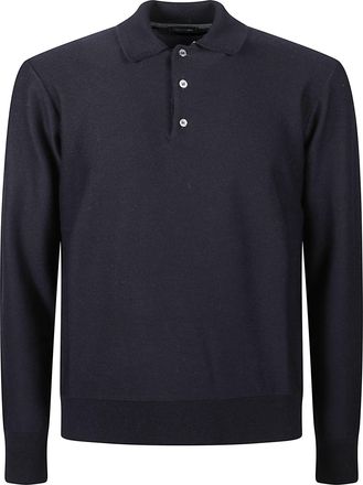Drumohr Classic Polo Neck Merino Sweater
