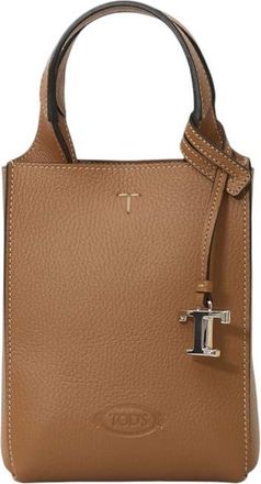Tod's Brown T Timeless Mini Crossbody Bag