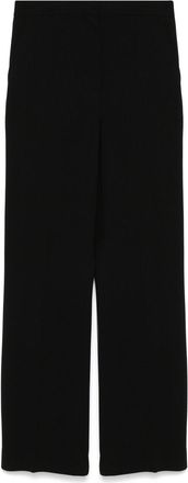 Mark Kenly Domino Tan crepe trousers - Black
