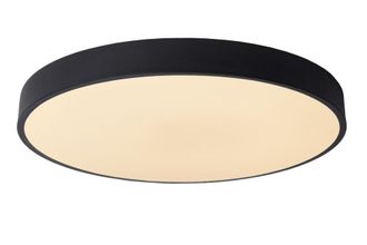 Lucide L&aacute;mpara de techo de acr&iacute;lico con 1 led integrado, negro