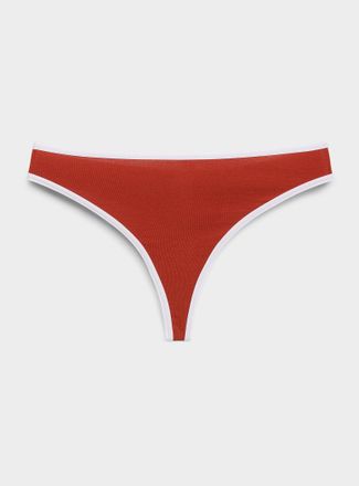Miiyu Womens Minimalist thong Organic cotton and TENCEL TM modal