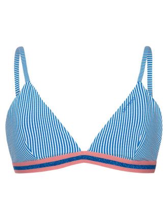 Protest Bade-Shirt PROTEST Bikini Top MIXIDA to, Damen, Gr. XXL, EURO, blau (fiji), Obermaterial: 55% Polyester PES. 40% Polyamid PA. 5% Elasthan EL., Bikini-