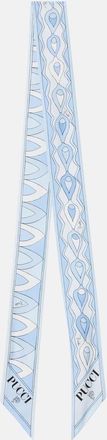 Pucci Printed silk twill scarf