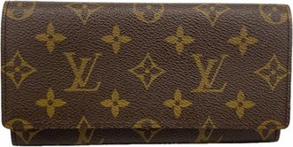 Louis Vuitton Brown Long Wallet (Bi-Fold) (Pre-Owned)