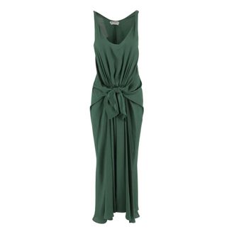 J.W.Anderson Maxi Dresses, female, Green, Size: 2XS JW Anderson Dresses Green