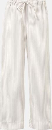 The Row Pantaloni a gamba larga Yayah in seta