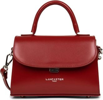 Lancaster Suave Event Leren Schoudertas - Dames - Handtassen - Rood - ONE Size - Tassen