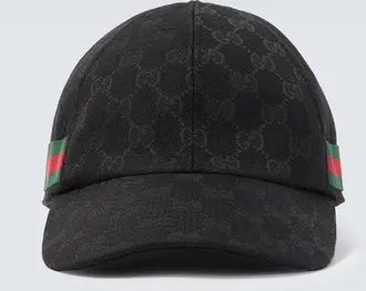 Gucci GG Canvas Web Stripe baseball cap
