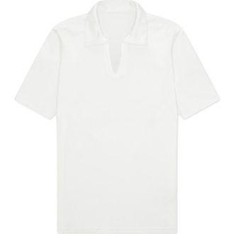 Fortela Goose Short Sleeve Polo in White at Nordstrom, Size Xx-Large Eu