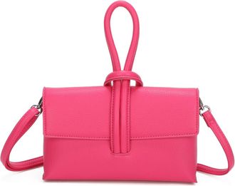 Generic Womens PU Leather Crossbody Clutch Purse with Wrist Loop & Adjustable Shoulder Strap, Small Flap Handbag for Everyday, Party & Travel Fully Lined Fash