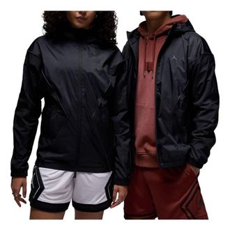 Nike Jordan Air Jordan Brooklyn Hooded Draft Jacket Black Anthracite HF9333-010