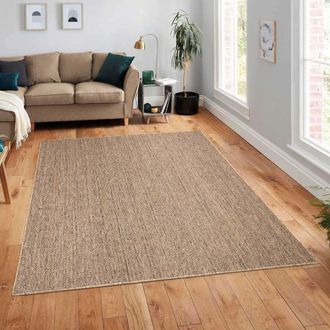 Paco Home Paco Home Alfombra Cocina Exterior Terraza Jardin Lavar En La Lavadora Motivo Boho Chic 240x340 Cm, Beige 2