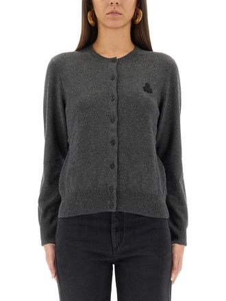 Isabel Marant Mona Cardigan With Logo