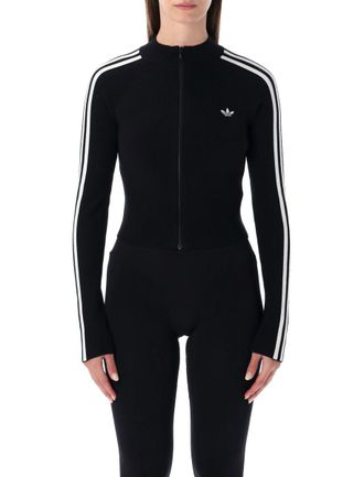 adidas Adicolor 3-Stripes Slim Knit Track Top