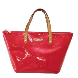 Louis Vuitton Bellevue Monogram Vernis Pink Patent_Leather Handbag (Pre-Owned)