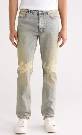 Ksubi Chitch Sture Trashed Idols Slim Tapered Leg Jeans in Denim at Nordstrom, Size 28