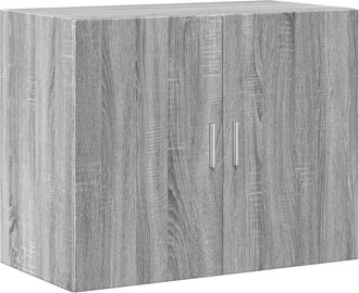 vidaXL Wall Cabinet Grey Sonoma 80x42.5x64 cm Engineered Wood vidaXL