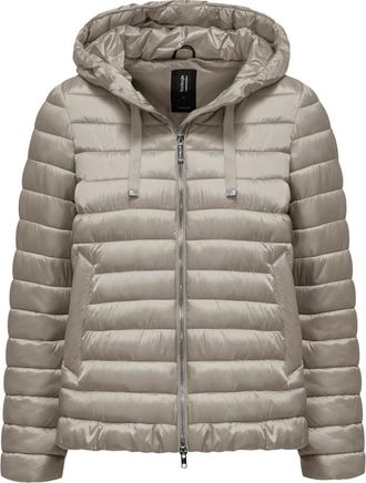 Bomboogie Piumino in nylon cir&eacute; - - Jackets - Donna - Grigio - M