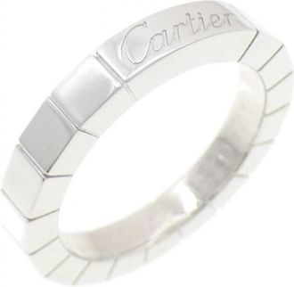 Cartier White Gold White Gold (18K) Band Ring (Pre-Owned)