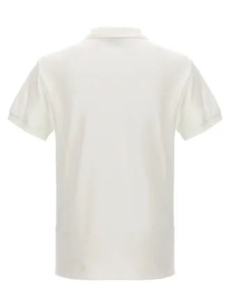 Polo Ralph Lauren Logo-Embroidered Cotton Polo - White