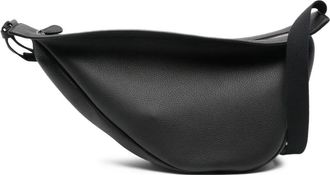 The Row Grote Slouchy Banana tas - Zwart
