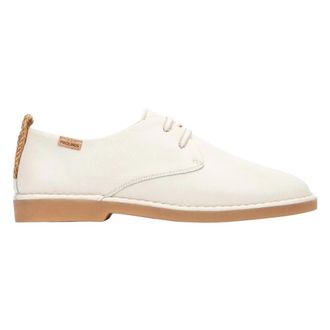 Pikolinos Noia Veterschoen - Dames - Veterschoenen - Wit - 42 EU - Leer - Schoenen