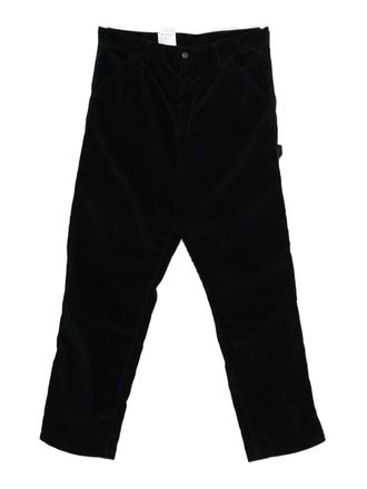 Carhartt Work in Progress Single Knee Corduroy Pants In Black