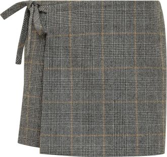Kenzo Short Skirts - Dames - Korte rokken - Grijs - 2XS - Rokken