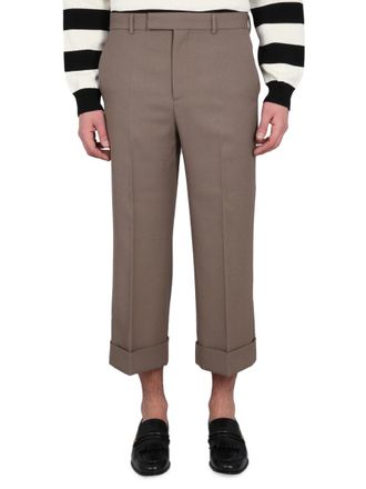 Gucci Textured Wool Gabardine Bermuda Shorts - Multicolor